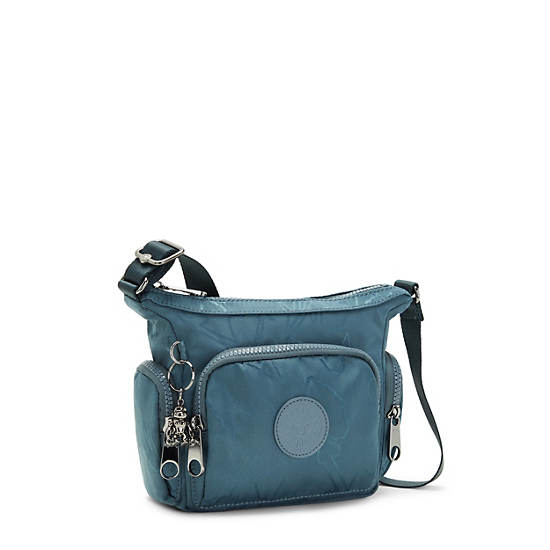 Bolsos Cruzados Kipling Gabbie Mini Printed Azul Marino Grises | MX 1125JP